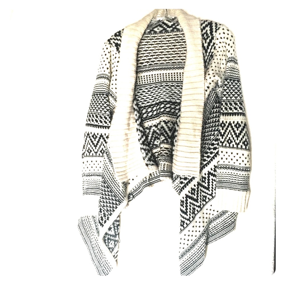 Thick knit cardigan